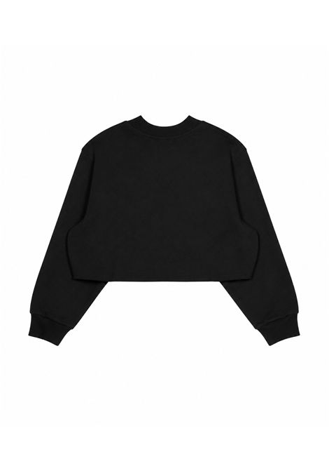 Felpa con strass MM6 KIDS MAISON MARGIELA | M61153 MM04HM6900
